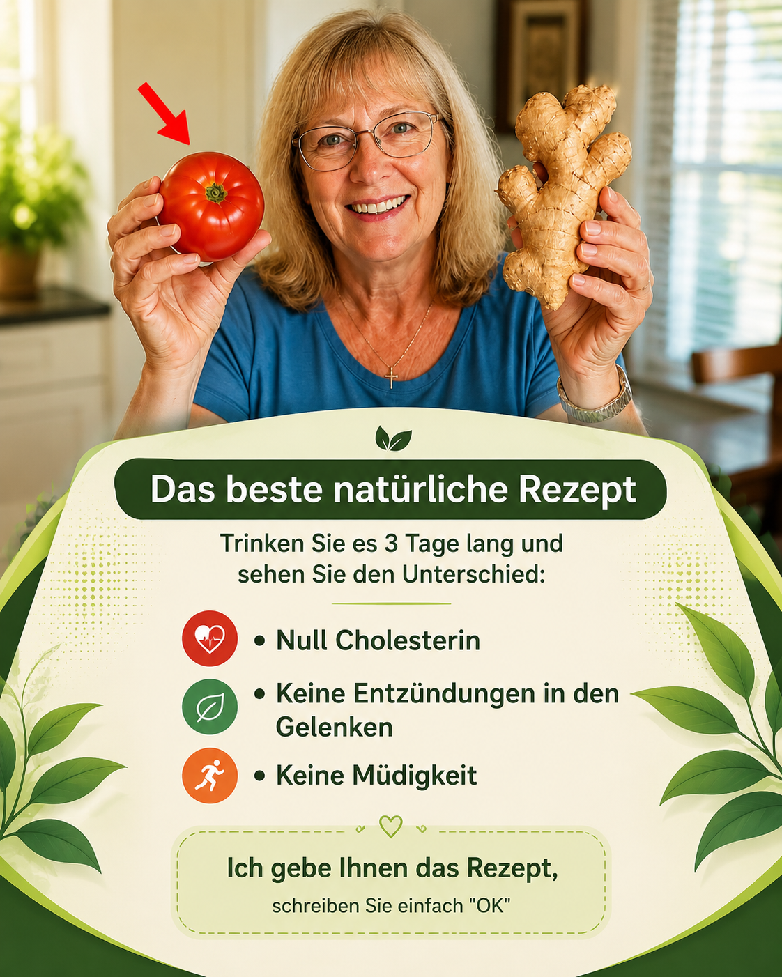 Natürlicher Anti-Cholesterin-Saft: Ein einfaches Hausrezept zur Unterstützung der Herzgesundheit
