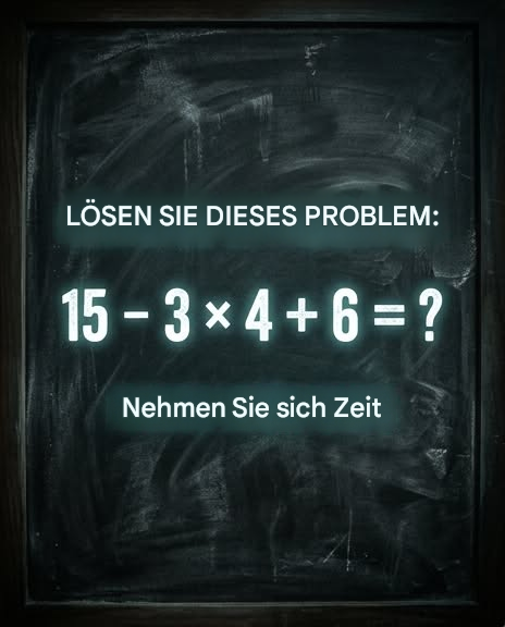 Komplexes mathematisches Problem: Können Sie es fehlerfrei lösen?