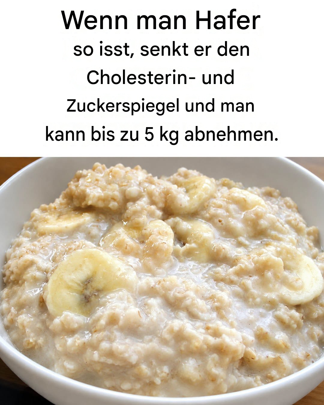 Haferflocken: So senken Sie Ihren Cholesterin- und Blutzuckerspiegel und nehmen 4 Kilo pro Woche ab