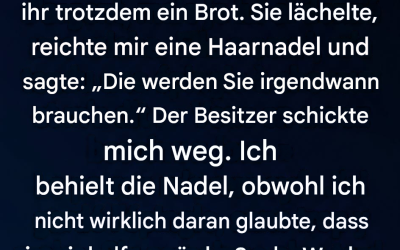 Die Anstecknadel, die ein Schicksal veränderte: Wenn Freundlichkeit ihren eigenen Weg geht
