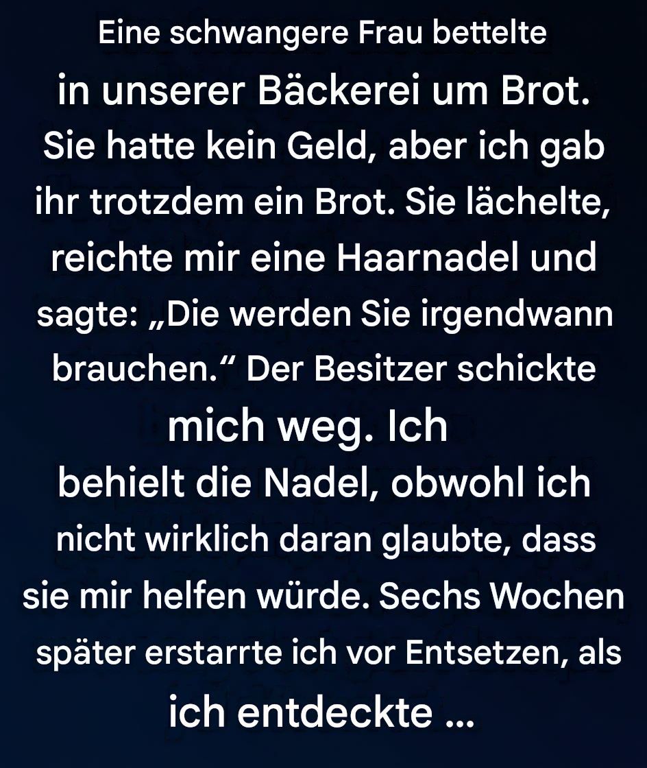 Die Anstecknadel, die ein Schicksal veränderte: Wenn Freundlichkeit ihren eigenen Weg geht
