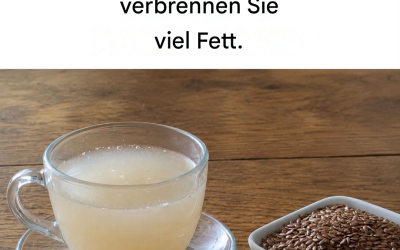 Wie man mit Leinsamen Fett verbrennen und Blähungen reduzieren kann
