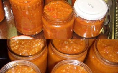 Hausgemachter Knoblauch-Paprika-Aufstrich: ein unwiderstehlicher Geschmack für Toast und Saucen.