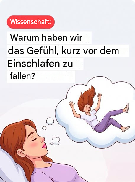 Dieser plötzliche Sturz, der Sie mitten in der Nacht aufweckt: Was passiert dabei wirklich in Ihrem Gehirn?