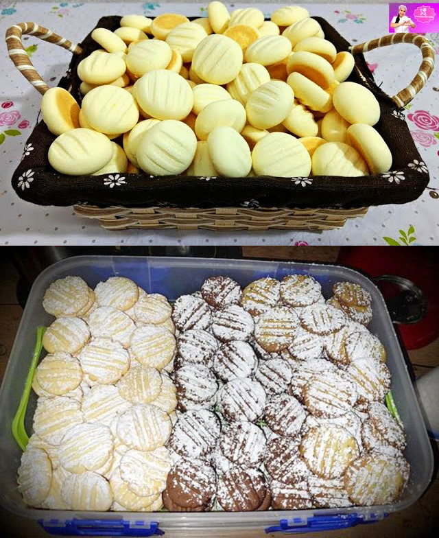 Die zubereitung ist kinderleicht, Puddingplätzchen mit nur 4 Zutaten!