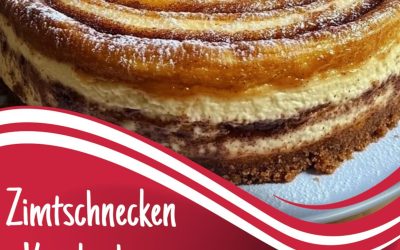 Zimtschnecken-Käsekuchen