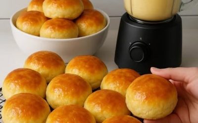 Selbstgebackenes, fluffiges Milchbrot für Ihr Osterfrühstück am Sonntag.