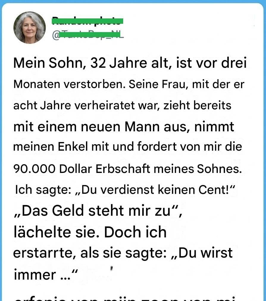 Die unerwartete Bitte meiner Schwiegertochter, die unser Leben veränderte