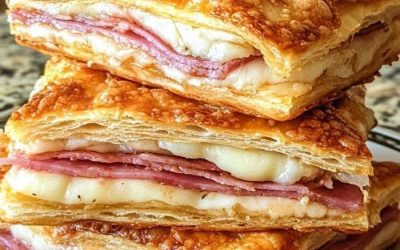 Italienische Sandwich-Quadrate aus der Heißluftfritteuse: Ein köstliches, einfaches und knuspriges Rezept