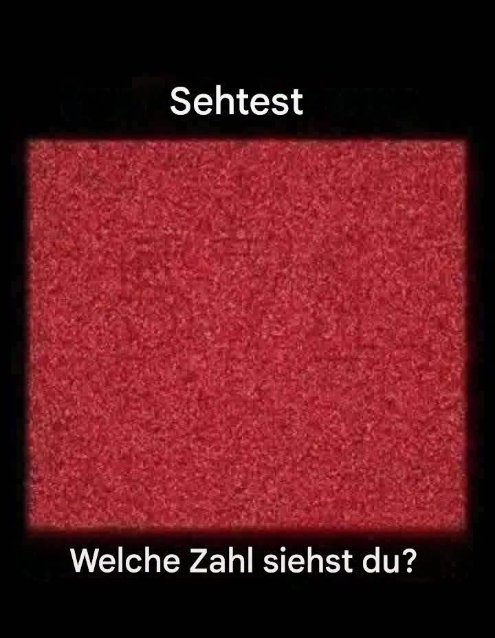Welche Zahl versteckt sich hier?