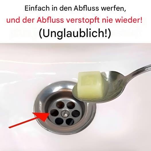 Die natürliche Lösung für blitzsaubere Abflüsse!