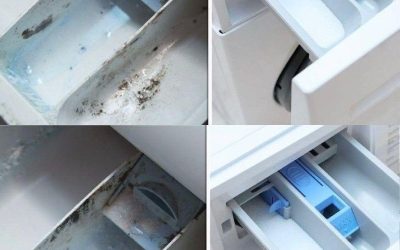 Der geniale Trick zum Reinigen der Waschmittelschublade der Waschmaschine