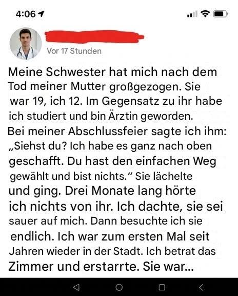 Ich nannte meine Schwester „weniger als nichts“, nachdem sie mich großgezogen hatte – dann wurde mir klar, wie falsch ich lag.