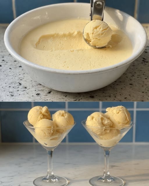 Cremiges, hausgemachtes Vanilleeis: Schnell und einfach, keine Eismaschine nötig