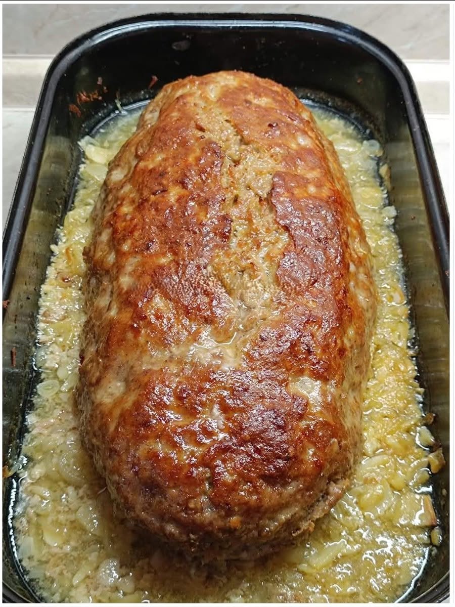 Hackbraten supersaftig – saftiger Hackbraten mit viel Soße