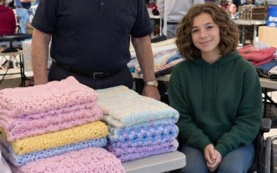Mein 76-jähriger Opa nähte Quilts und verkaufte sie auf einem Flohmarkt, damit ich wieder laufen konnte