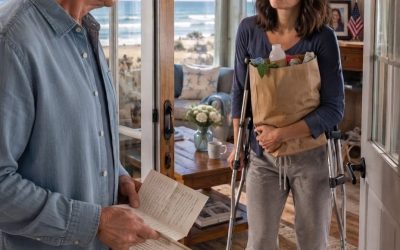 Nach dem Tod meiner Frau erbte ich die alte Strandhütte, während mein Sohn die Villa in Italien erhielt. Er sah sich die Papiere an und sagte: