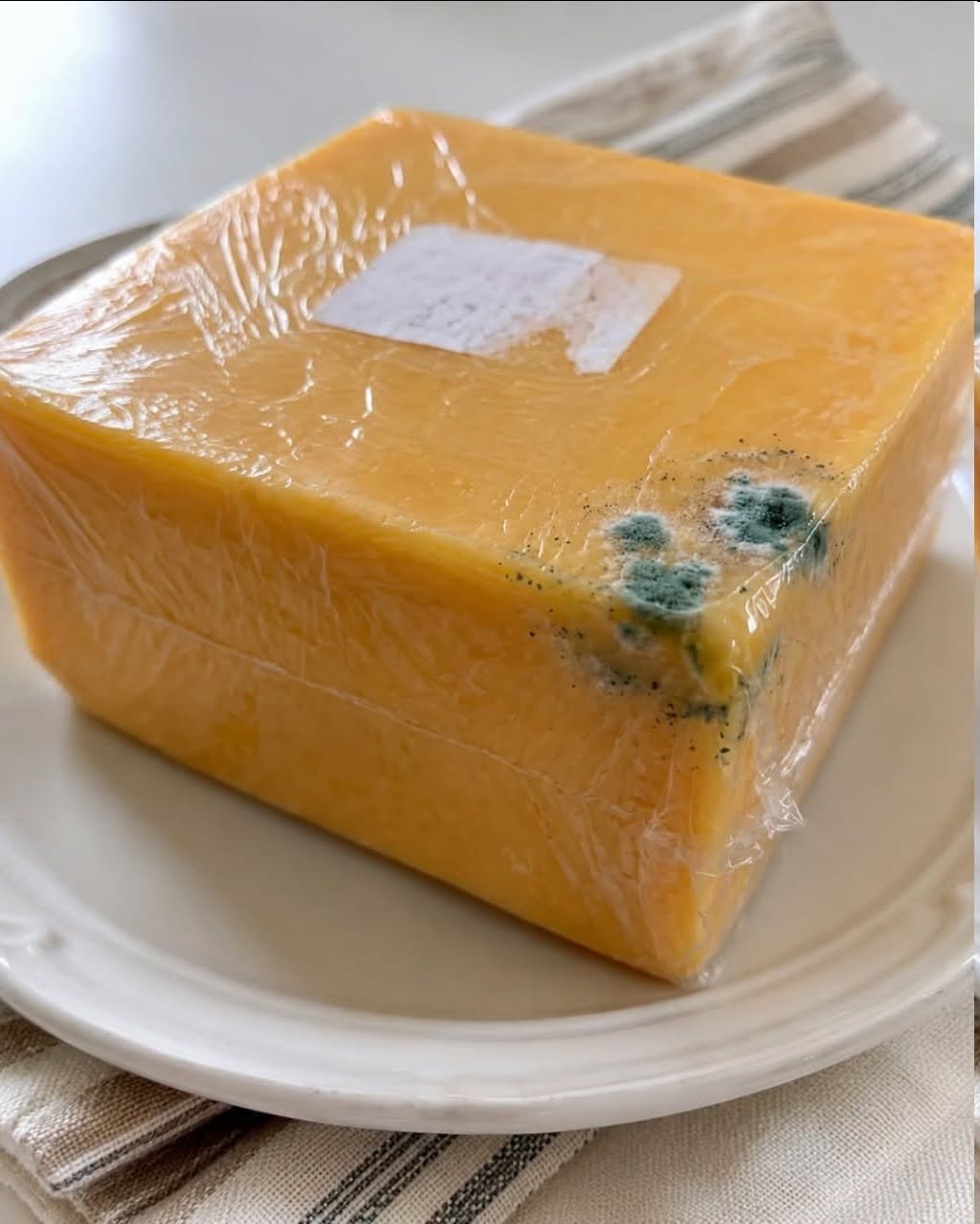 Der grüne Fleck auf deinem Cheddar … abschneiden oder den ganzen Käse wegwerfen?