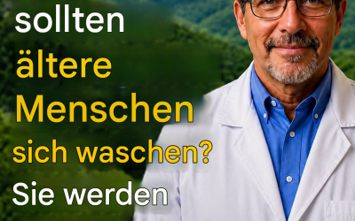 Ist tägliches Duschen nach dem 70. Lebensjahr wirklich noch sinnvoll? Was Experten dazu sagen