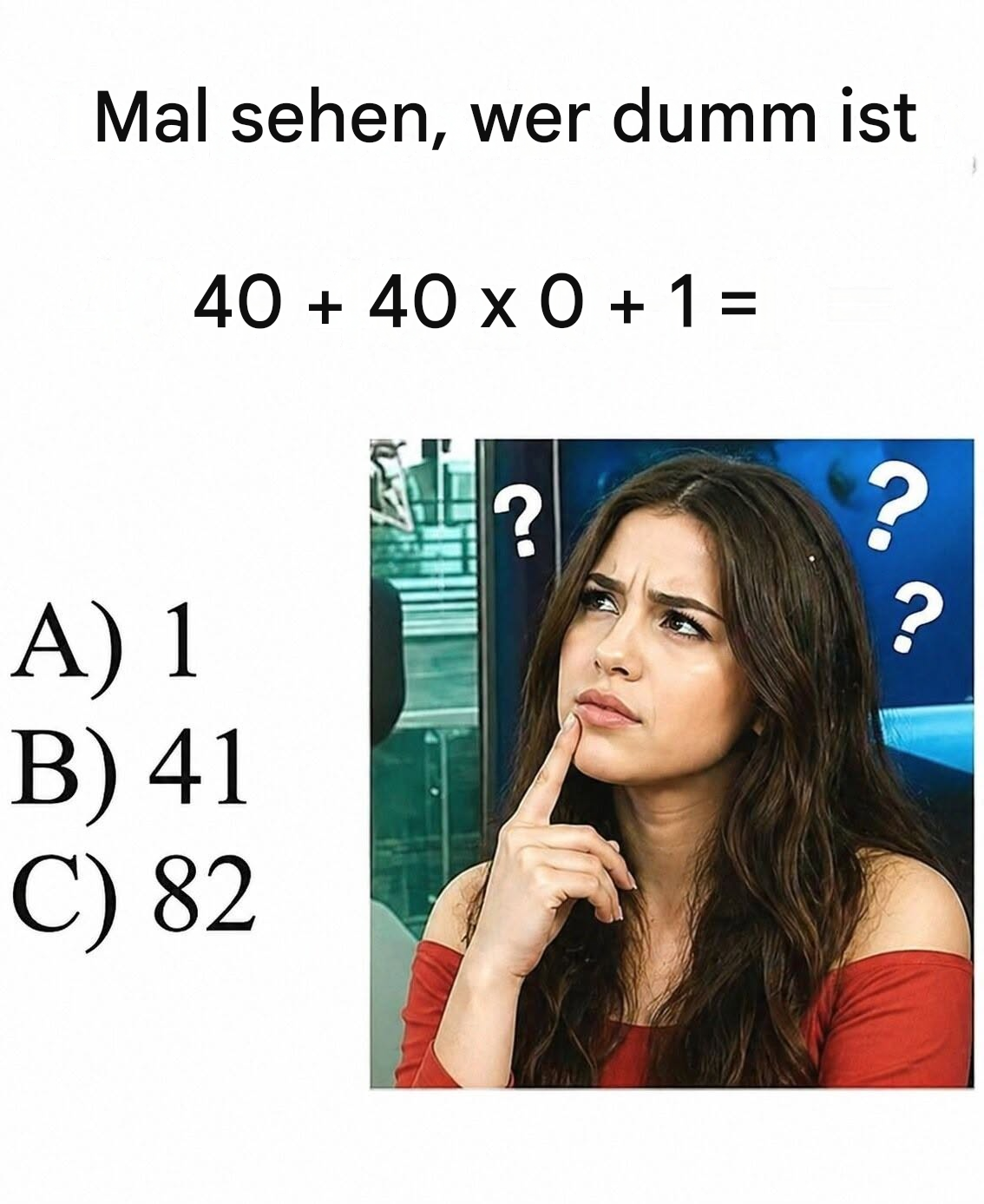 Du bist klug genug, um dieses knifflige Mathe-Rätsel zu lösen.