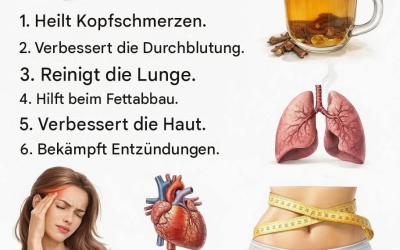 20 Gründe, warum Sie Ihren Tag mit Nelken-Zimt-Tee beginnen sollten