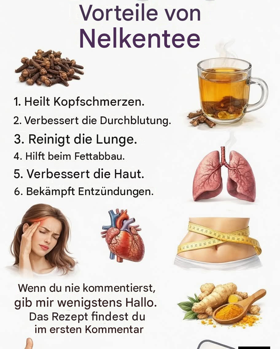 20 Gründe, warum Sie Ihren Tag mit Nelken-Zimt-Tee beginnen sollten
