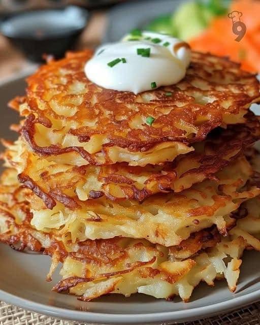 Omas Kartoffelpuffer backe ich 2x die Woche, superschnell zubereitet!