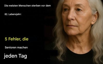 Warum die meisten Menschen vor dem 82. Lebensjahr sterben: 5 Fehler, die ältere Menschen täglich machen