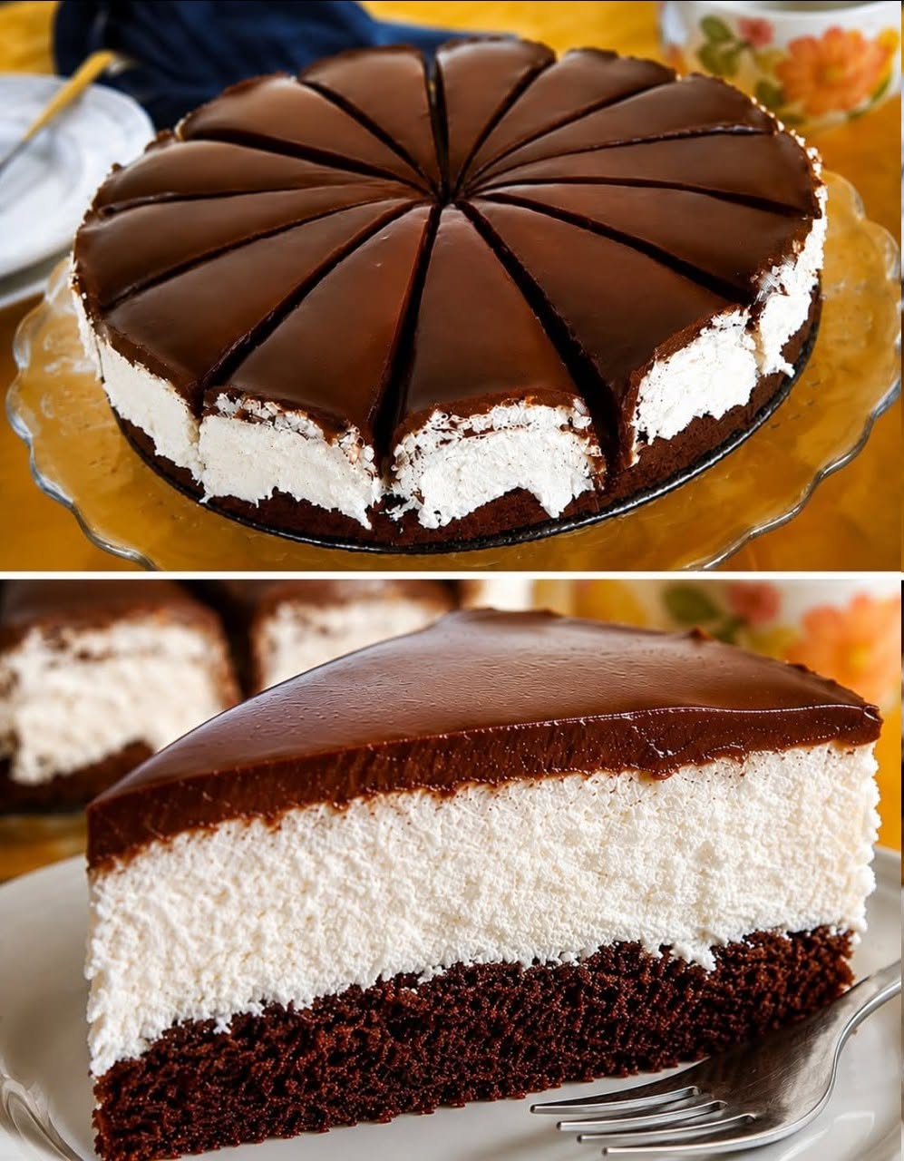 Kokos Sahnetorte ohne Backen in 10 Minuten zubereitet