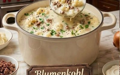 Blumenkohl Hacksuppe