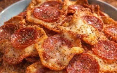 4-Zutaten-Pizza-Chips