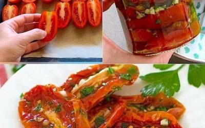 Getrocknete Tomaten in Öl: Das Rezept mit Tipps und Tricks für die Zubereitung zu Hause. Das Rezept findet sich im ersten Kommentar.