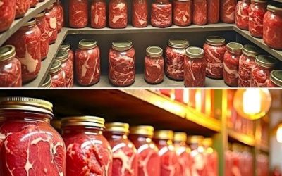 Entdecken Sie eine uralte Methode zur Konservierung von Fleisch ohne Kühlung.