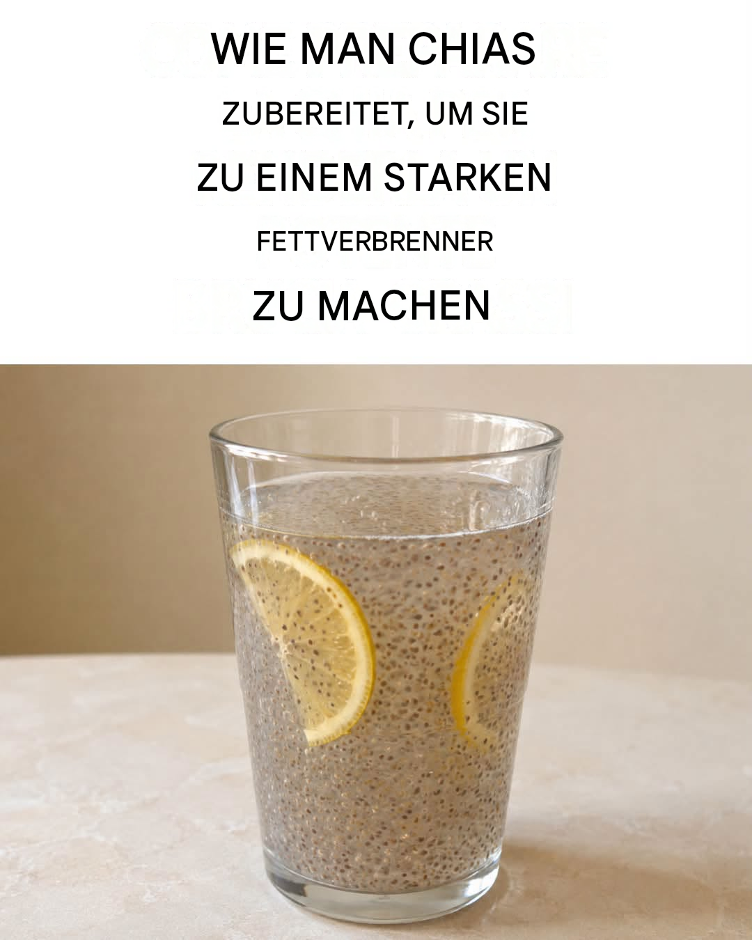 Wie man Chiasamen zubereitet, um sie zu einem wirksamen Fettverbrenner zu machen