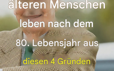 Was macht Sie nach dem 80. Lebensjahr wirklich glücklich (und es ist nicht das, was Sie denken)