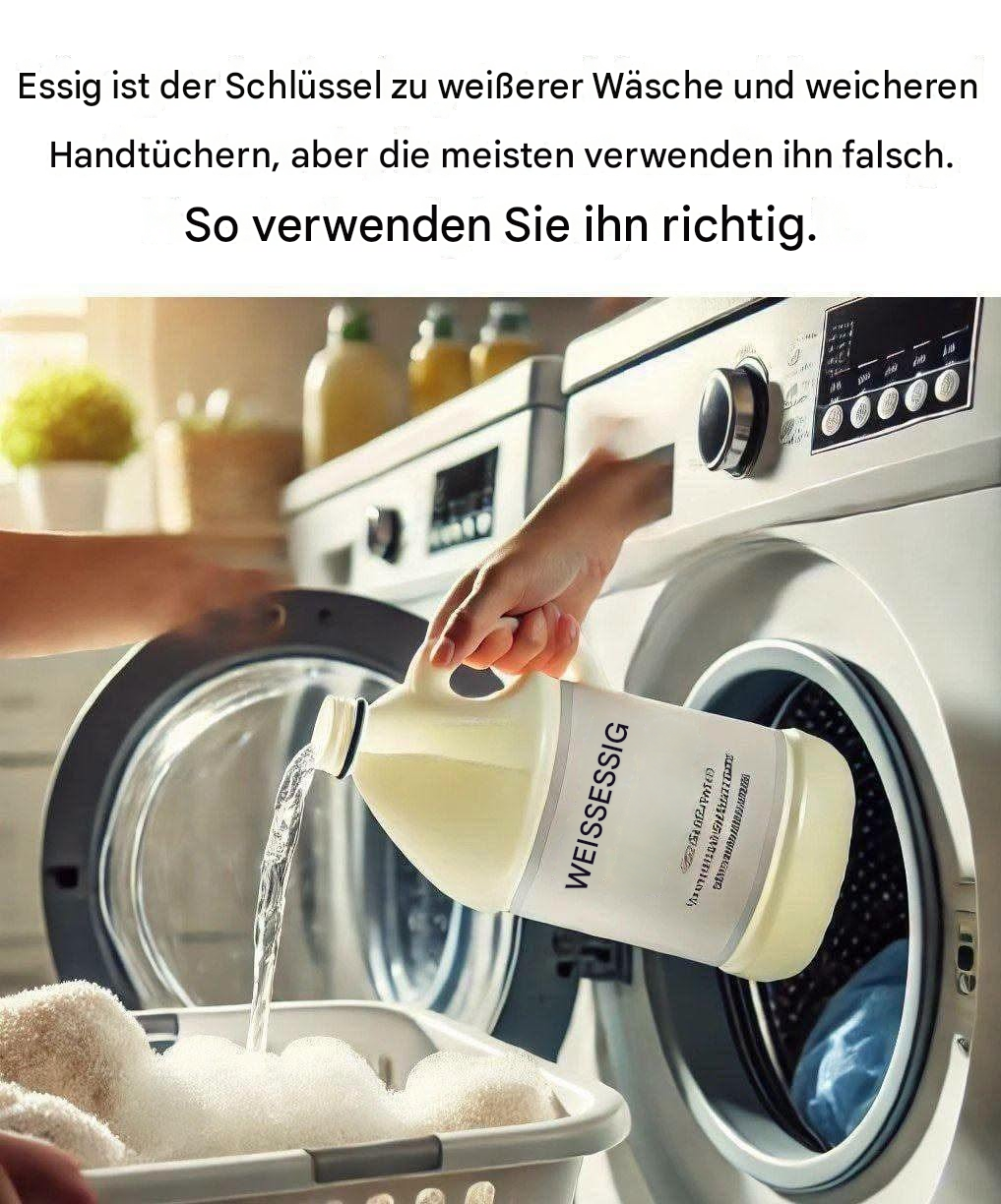 Wäschetrick, der dazu beitragen kann, dass weiße Wäsche strahlender bleibt